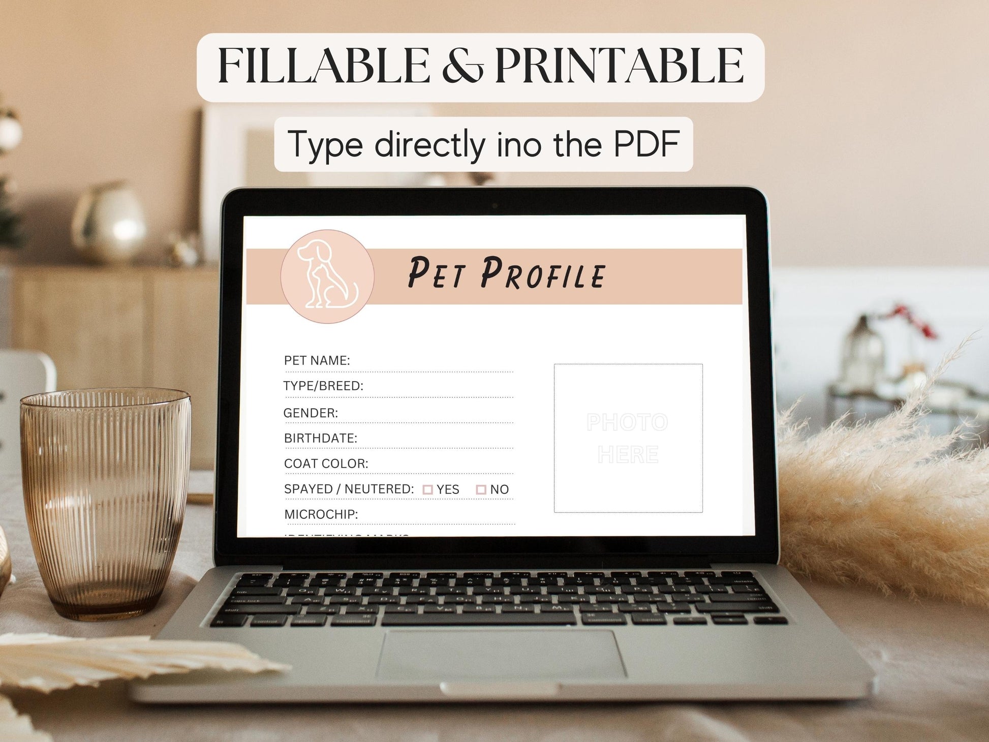 Type directly into PDF, easy fill forms for your essential info